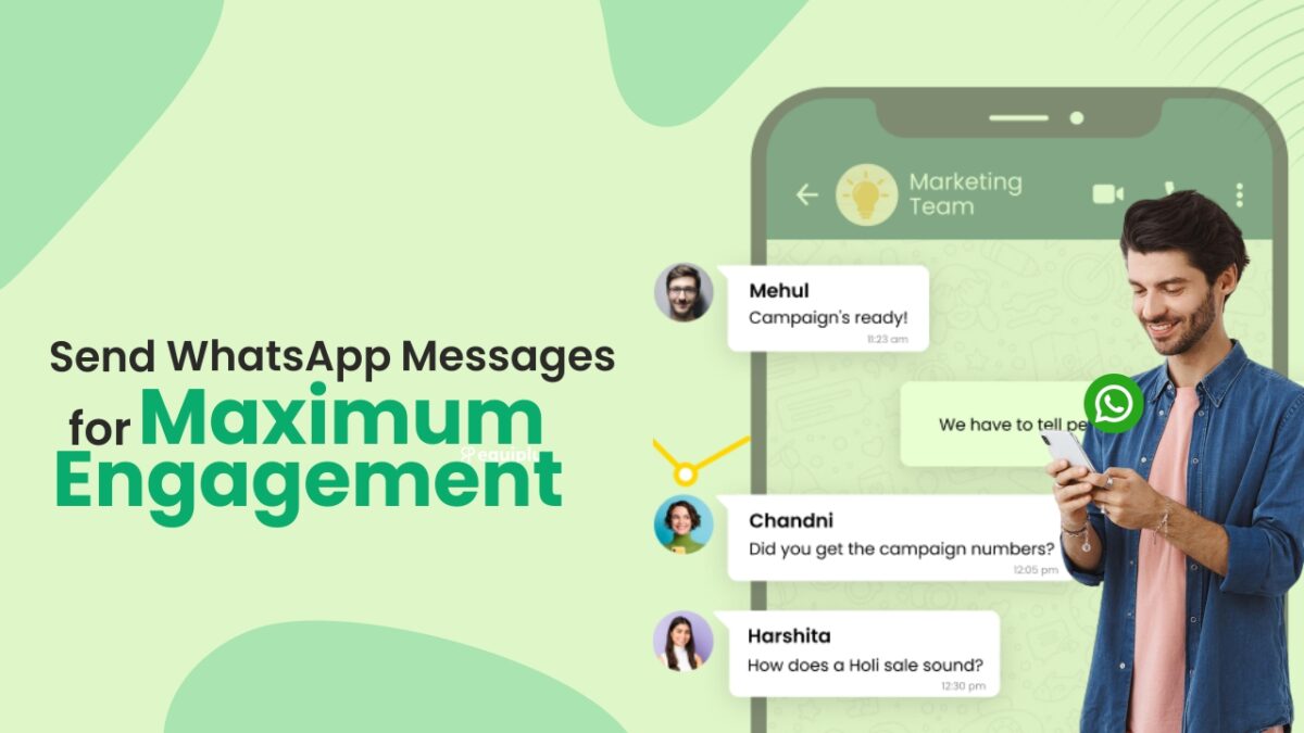 Best Time to Send Bulk WhatsApp Messages for Max Engagement