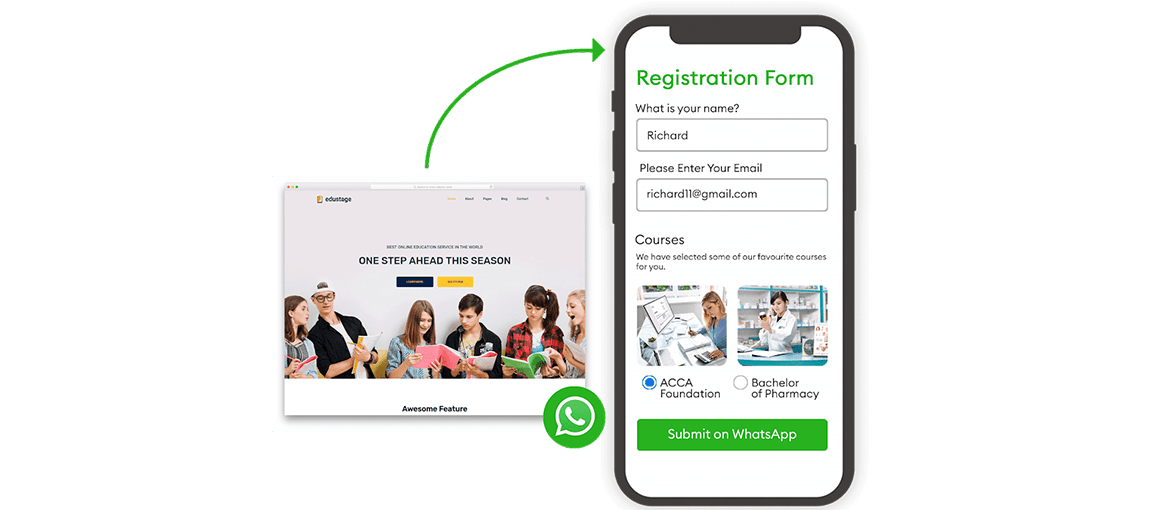 Native WhatsApp Experience