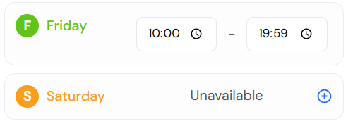 Business Hours Control