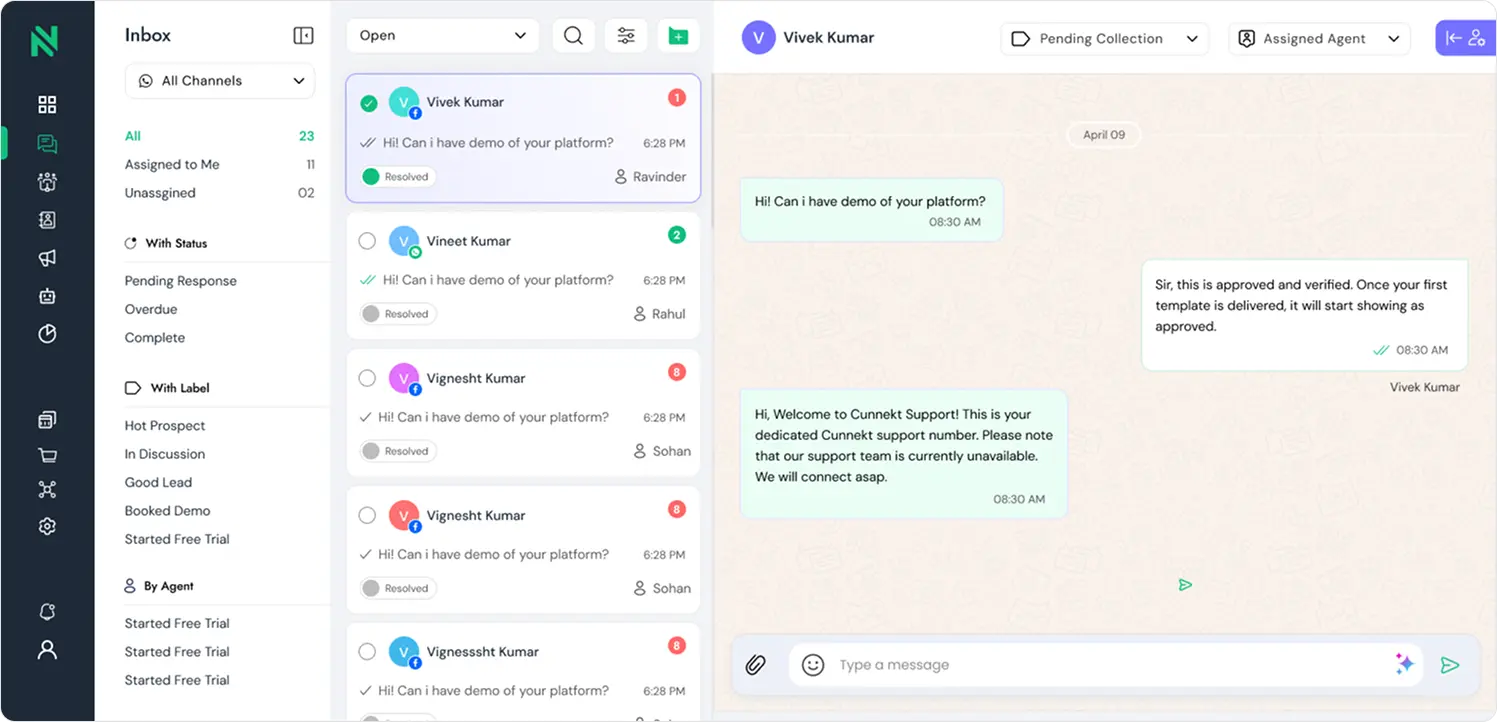HumanAgent or ChatBot